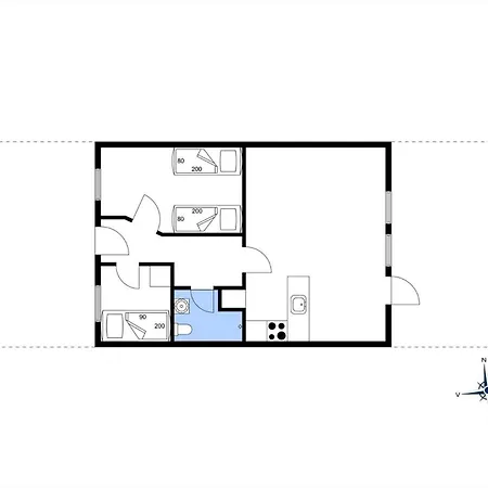 Apartman Bv459-blavand-sonderballevej-4-c